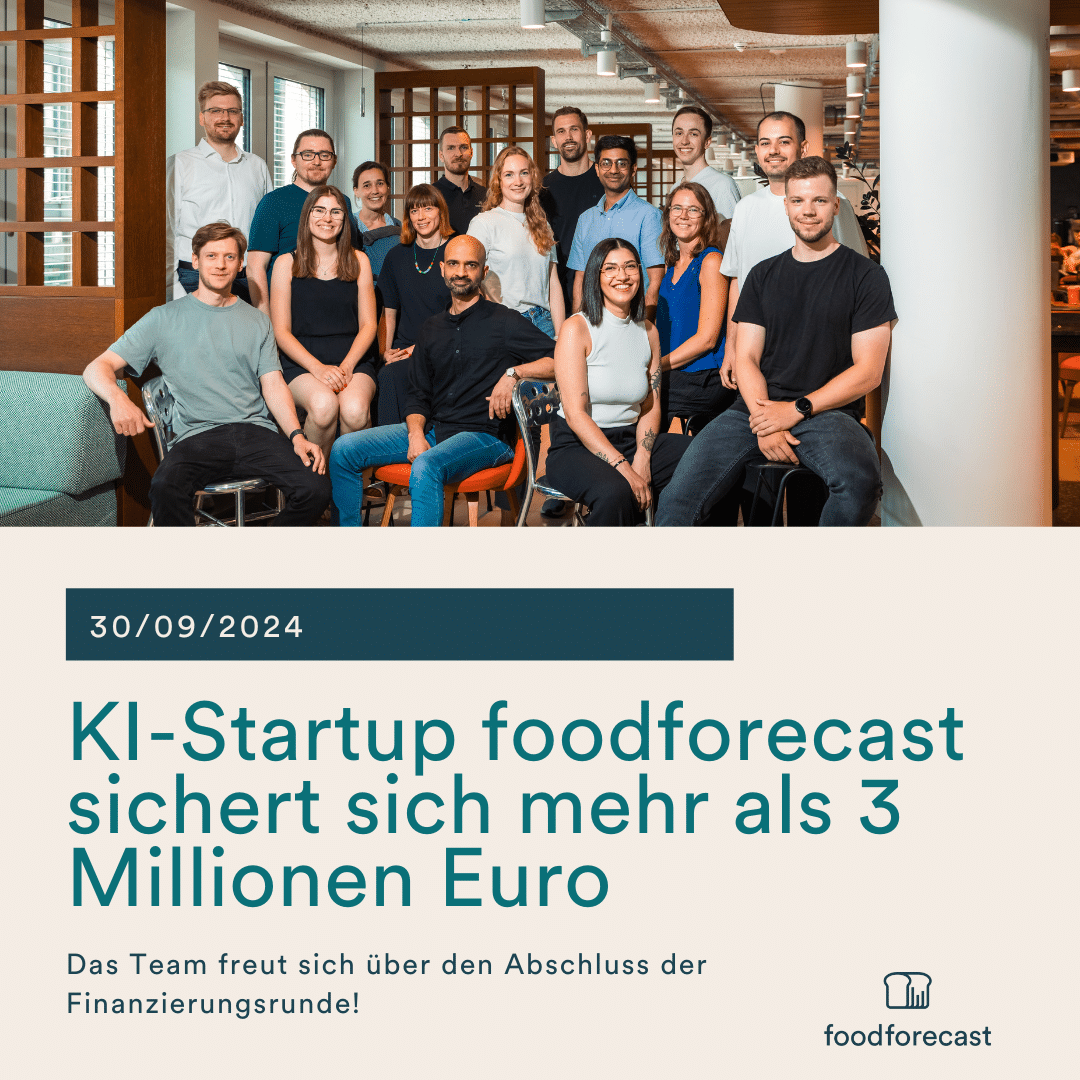 Featured image for “🚀 Foodforecast sichert sich mehr als 3 Mio. € zur europaweiten Expansion und Reduzierung von Lebensmittelabfällen 🌍”