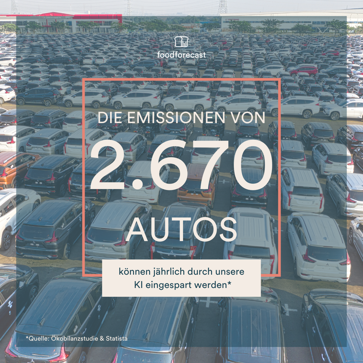 Featured image for “🚀🌍 Unsere KI-Technologie spart jährlich 4.700 Tonnen CO2-Äquivalente ein – das sind die jährlichen Emissionen von 2.700 Autos! 🚗💨”