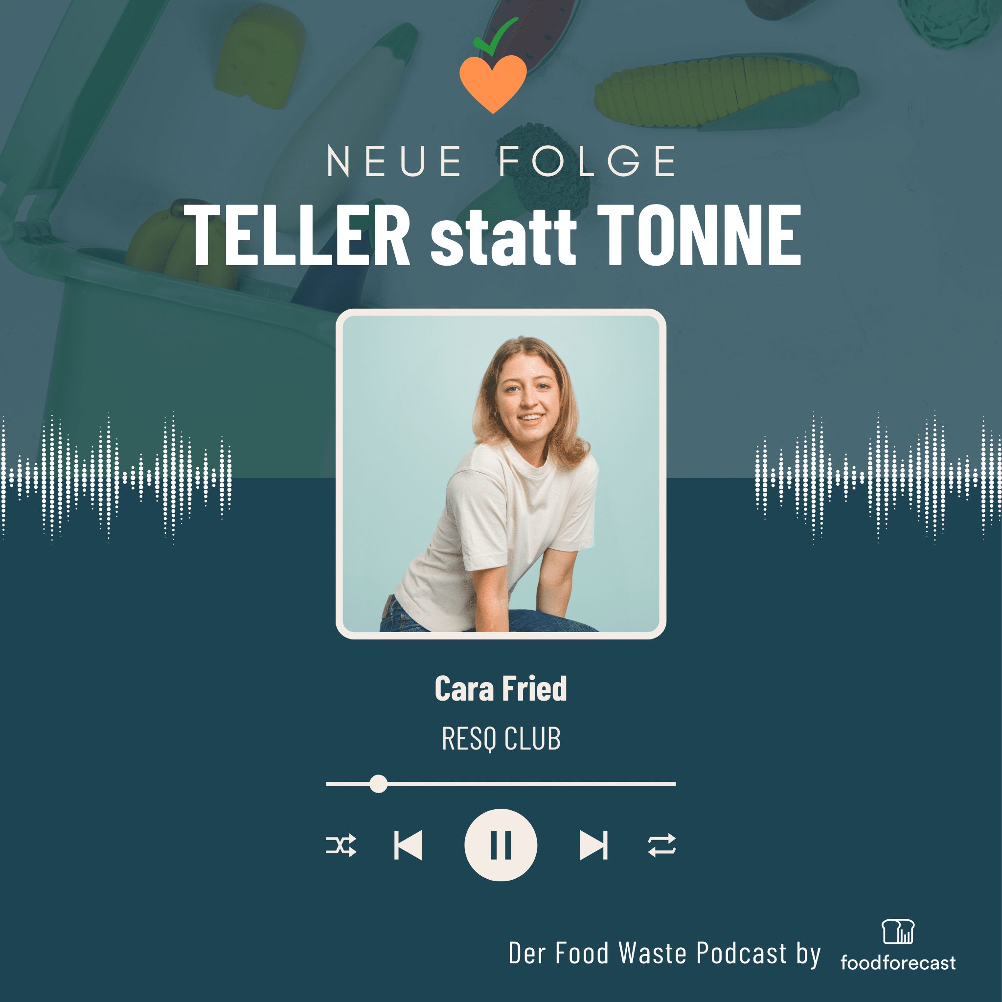 Featured image for “🎙️ Neue Folge online: Teller statt Tonne – der Food Waste Podcast 🥕🥖”