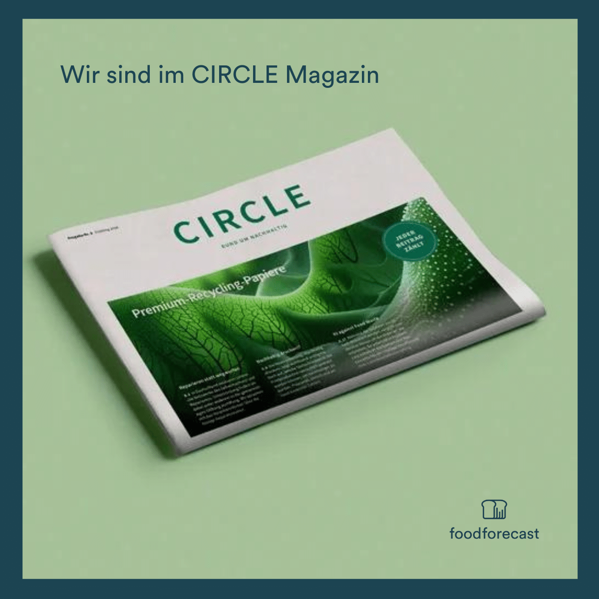 Featured image for “Wir sind im CIRCLE Magazin”