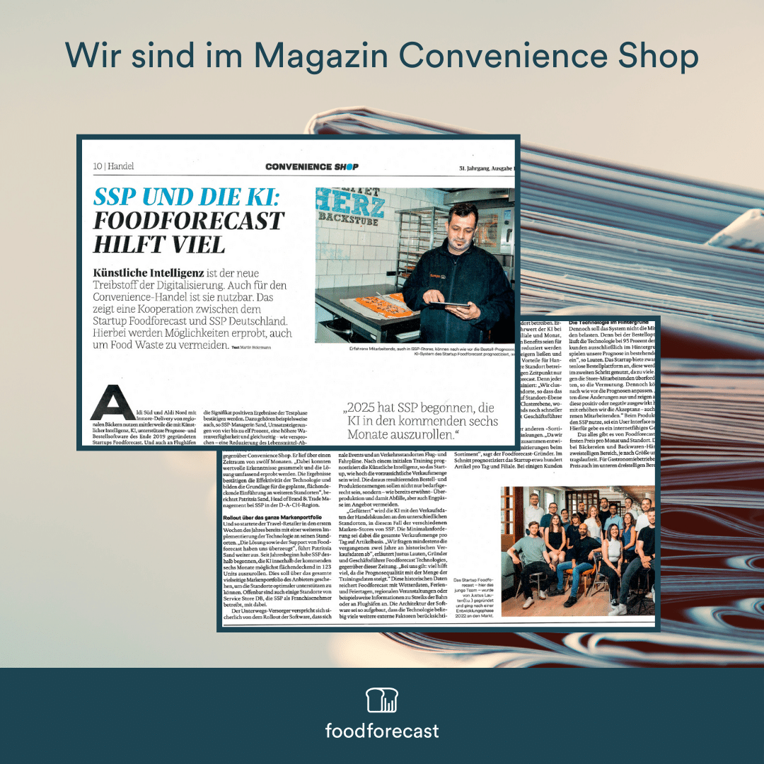 Featured image for “Wir sind im Fachmagazin Convenience Shop 🚀”